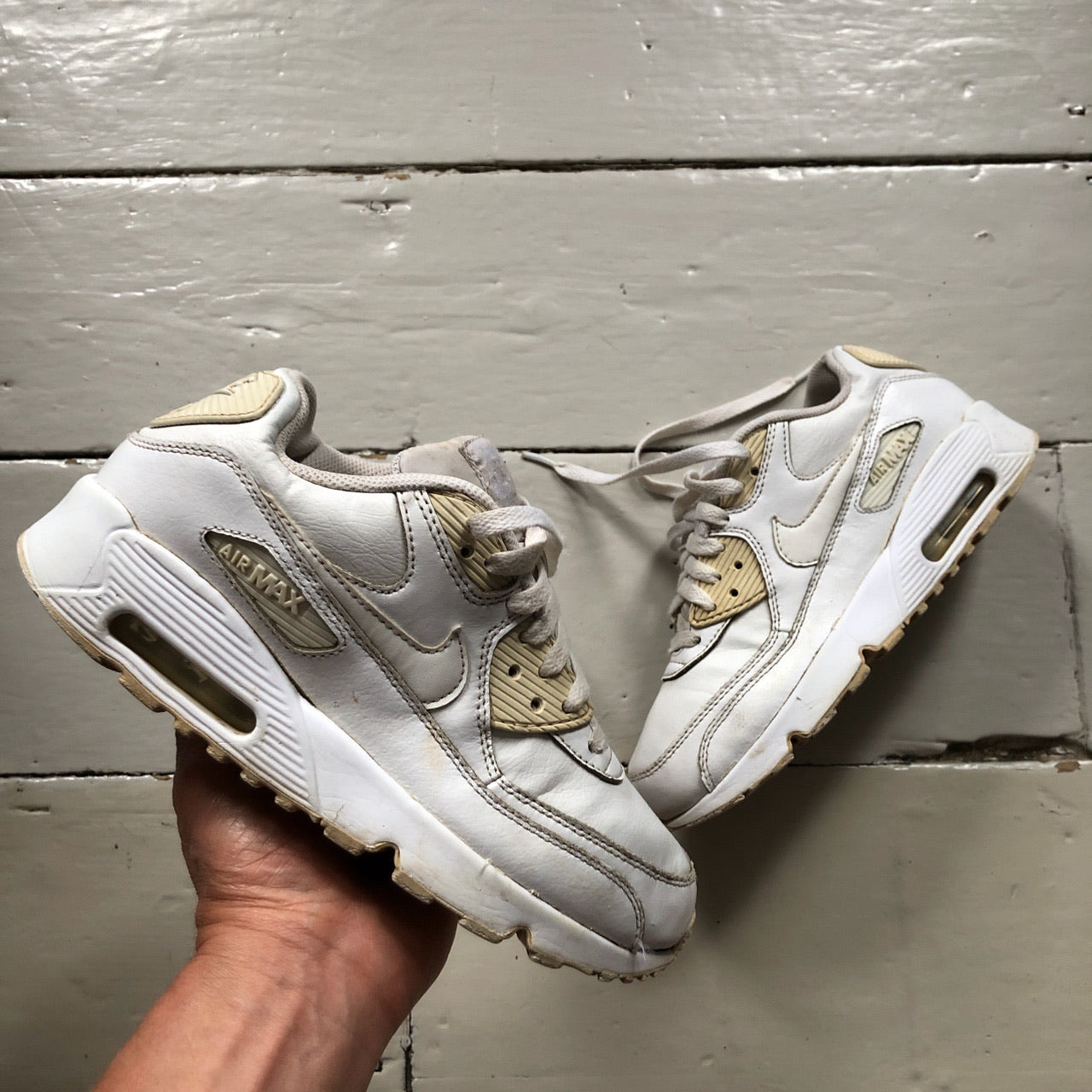 Nike Air Max 90 White (UK 5.5)