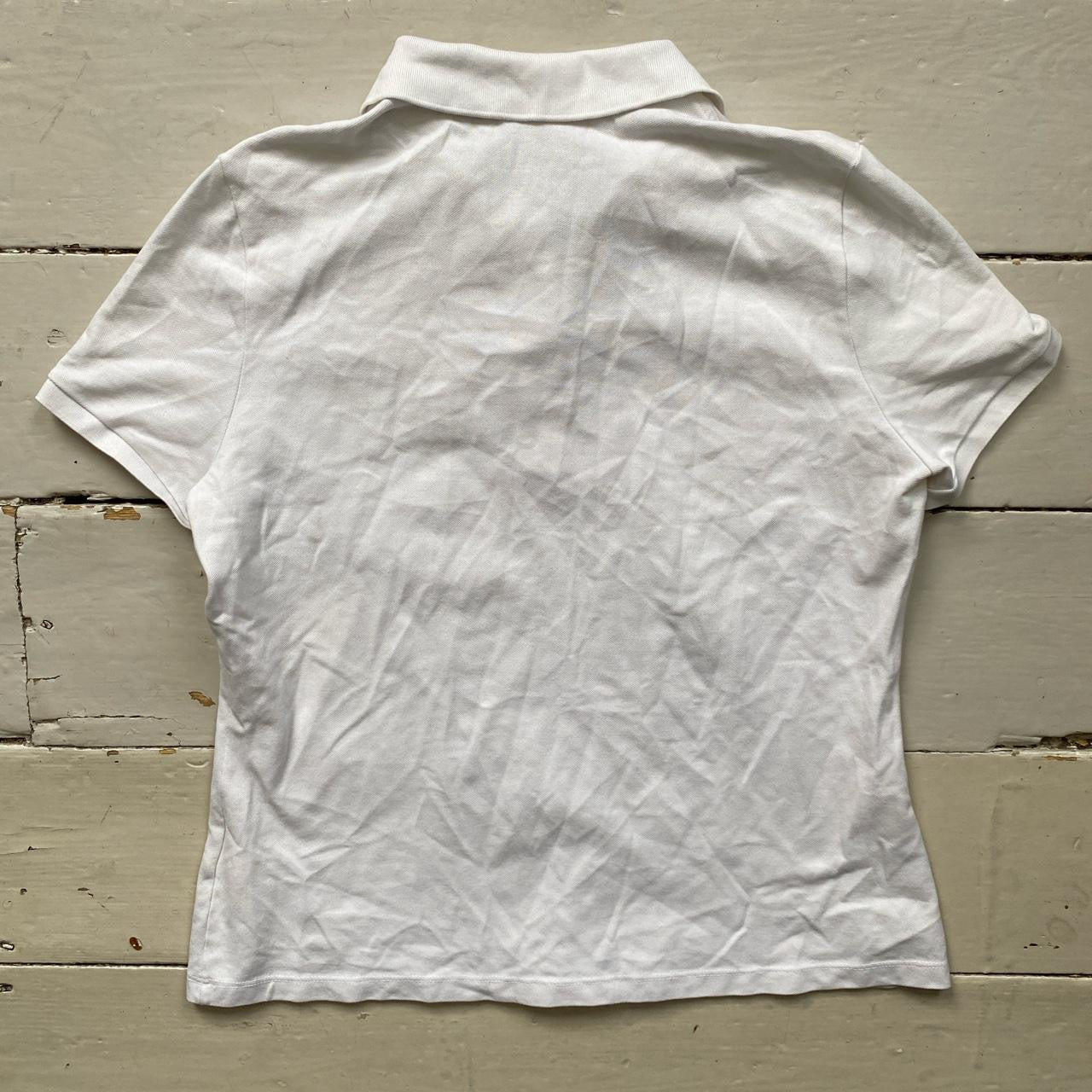 Lacoste Keith Haring White Womens Polo (Small)