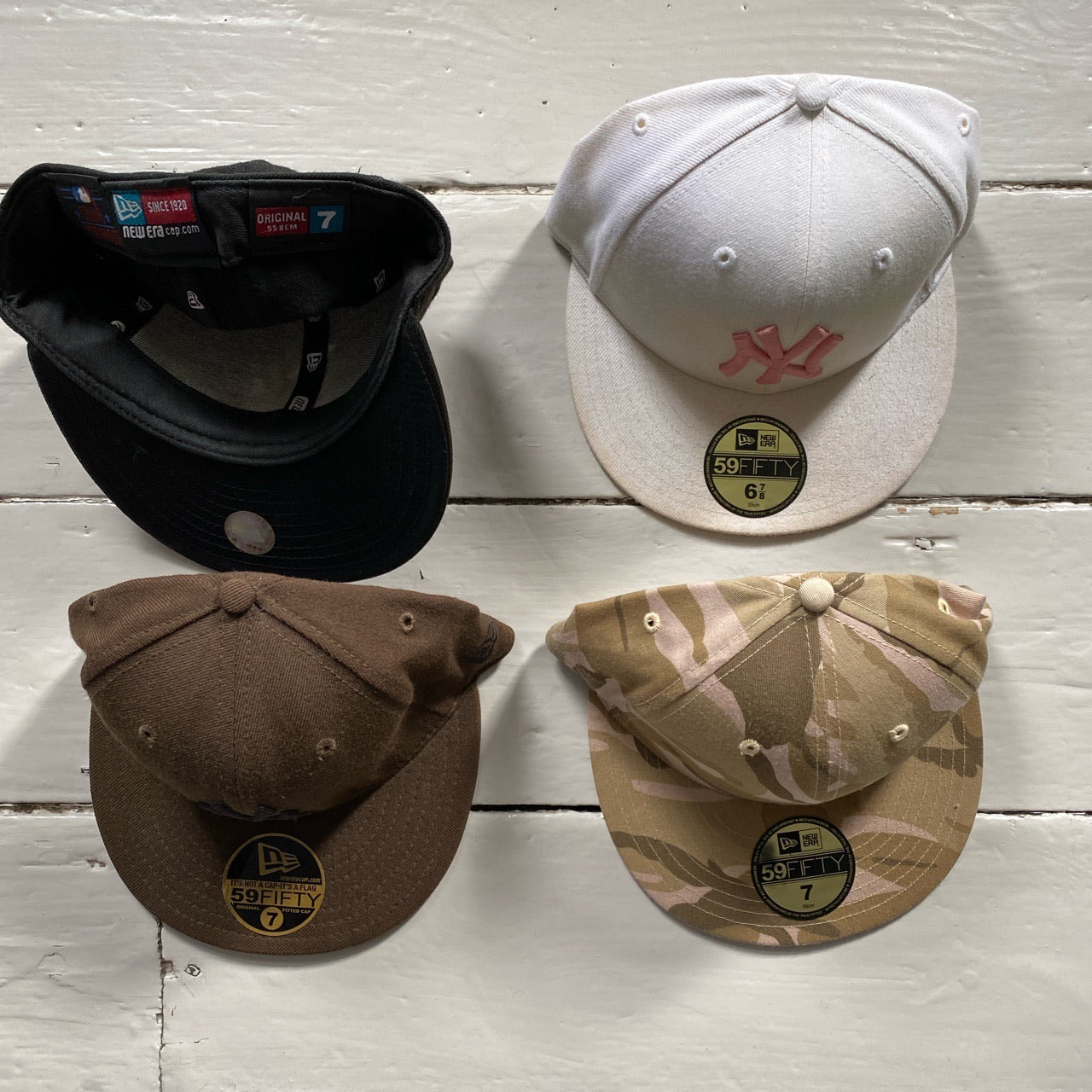 New Era Yankees and Storm 59Fifty Caps