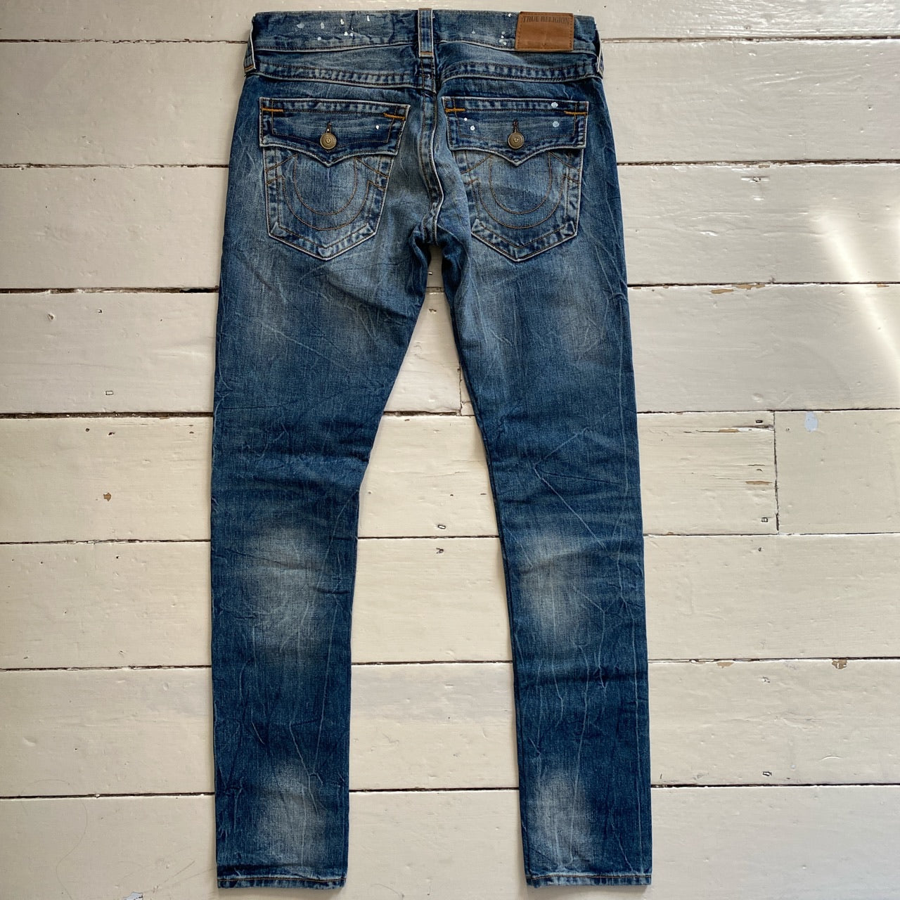 True Religion Geno Relaxed Slim Jeans (32/33)