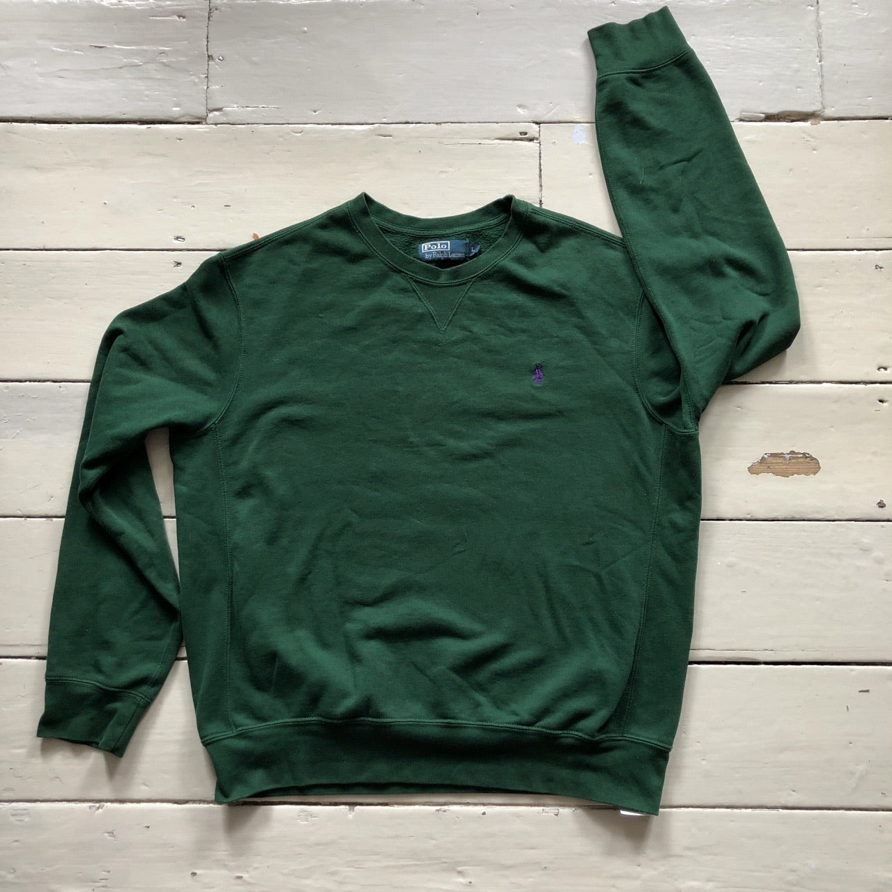 Ralph Lauren Green Sweatshirt (Large)