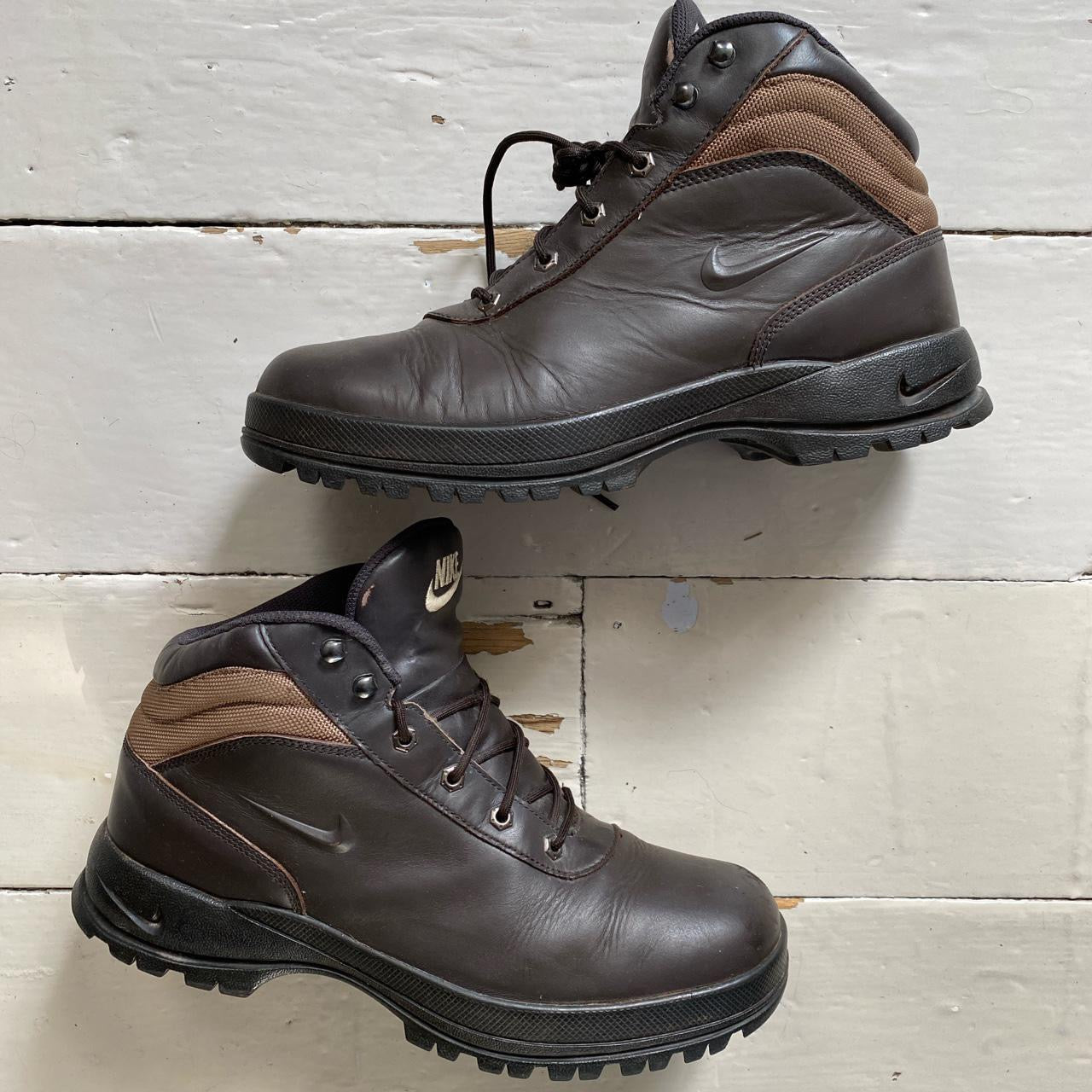 Nike ACG Leather Brown Boot (UK 10)