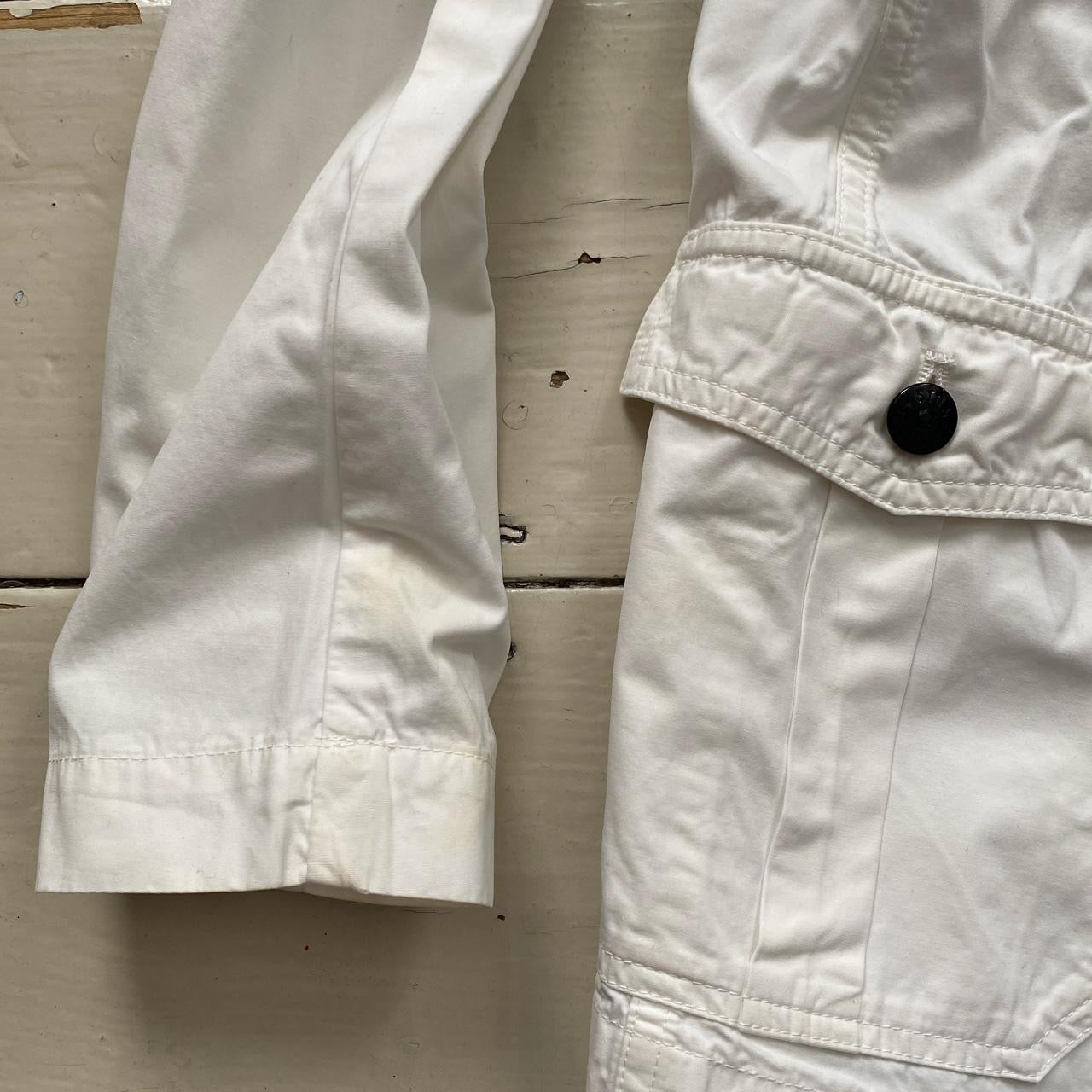 Stone Island Junior White Blazer (Age 10/140)