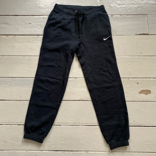Nike Swoosh Black Joggers (Small)
