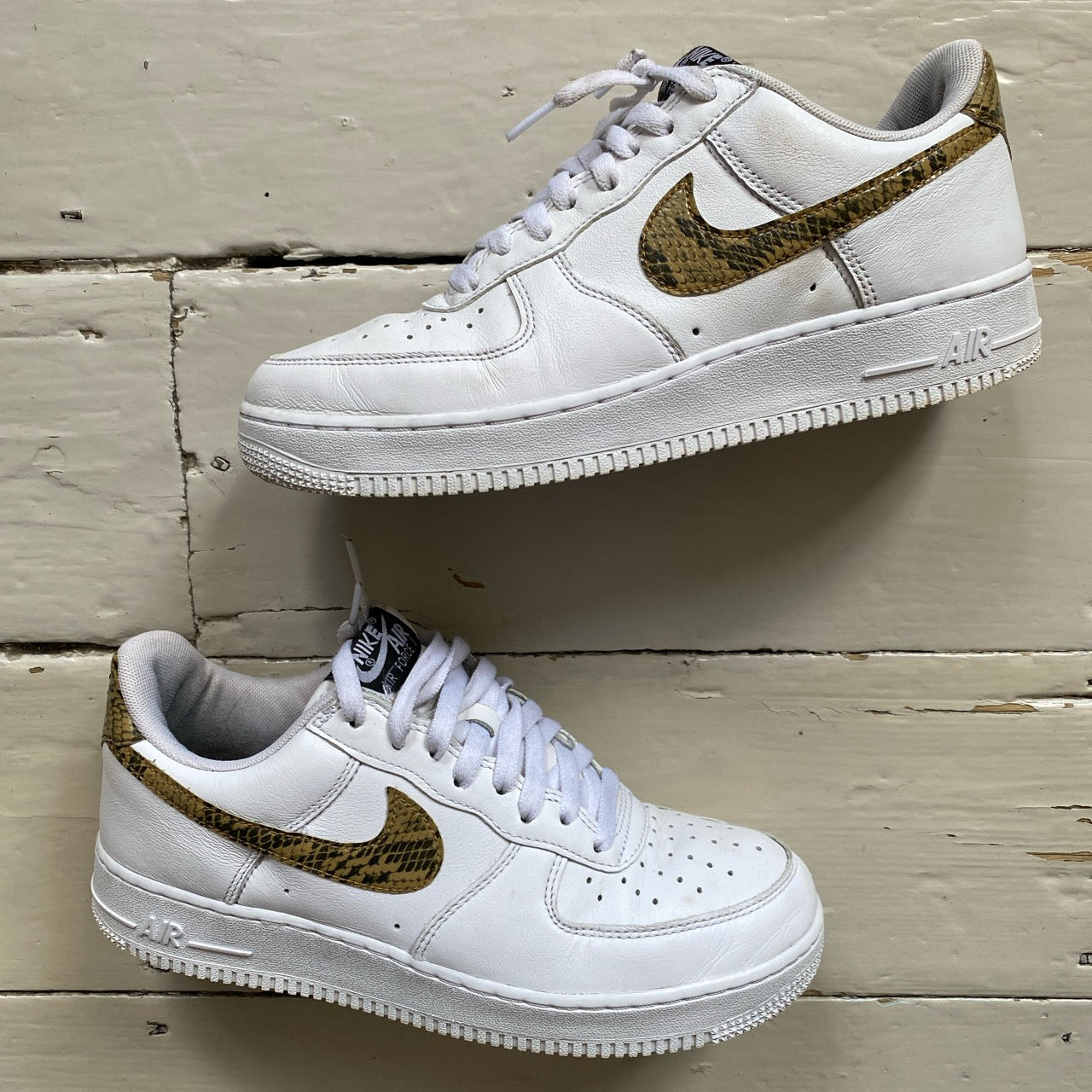 Nike Air Force 1 Ivory Snake (UK 7.5)