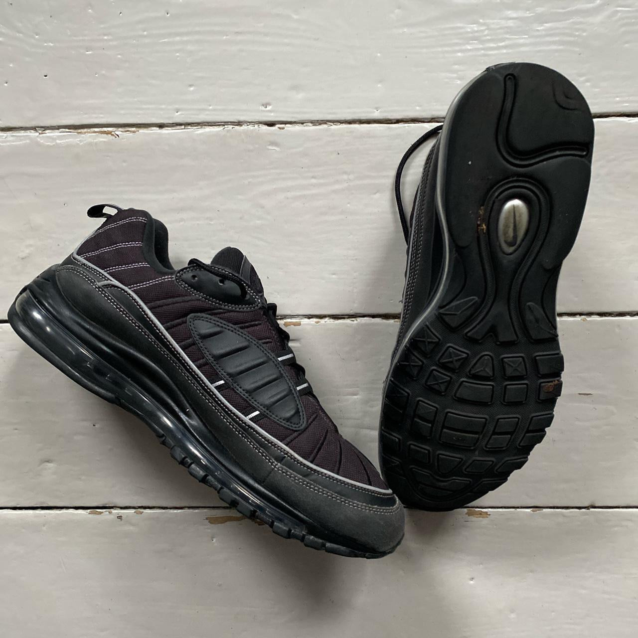 Nike Air Max 98 Black and White (UK 12)