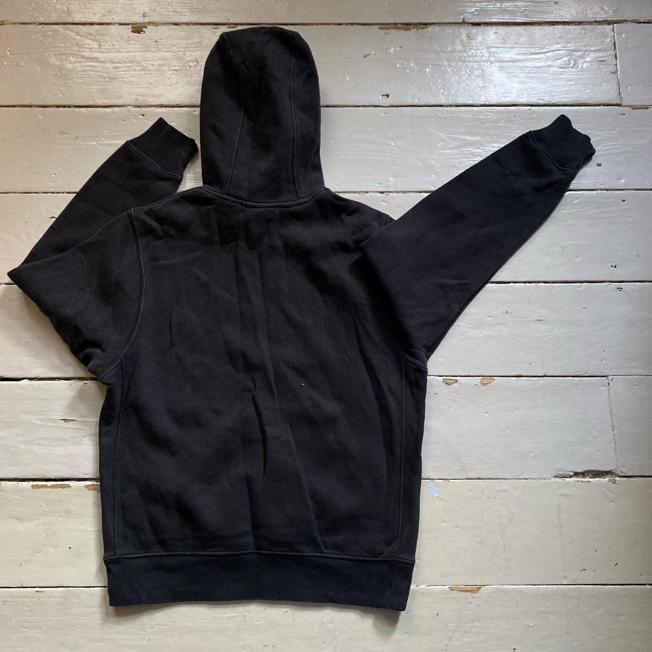 Nike Centre Swoosh Black Hoodie (Small)