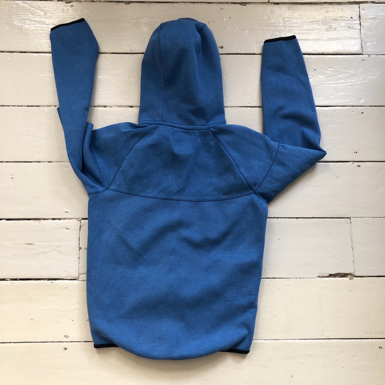 Nike Tech Fleece Blue Hoodie (Small)