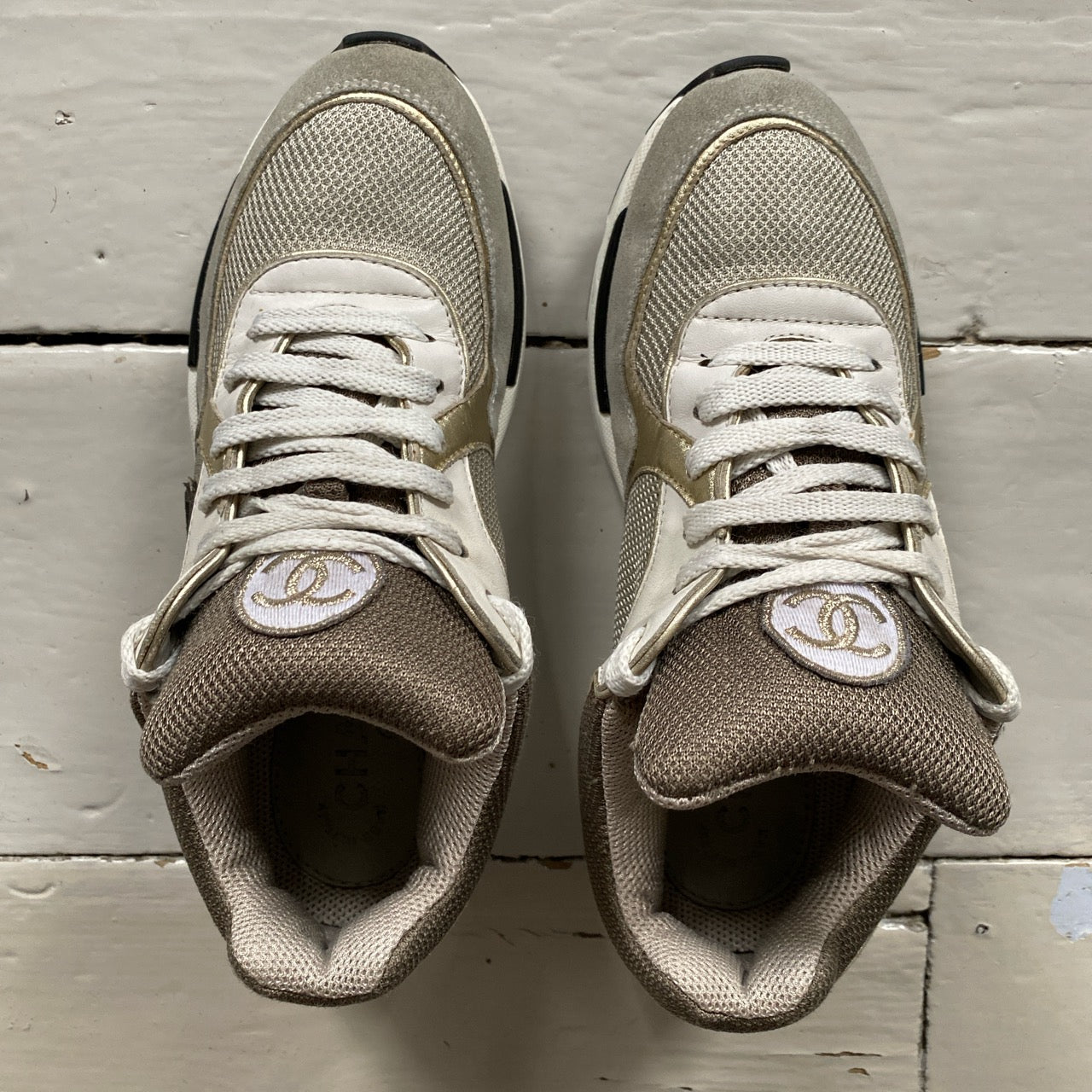 Chanel CC Vintage Trainers (UK 3.5)