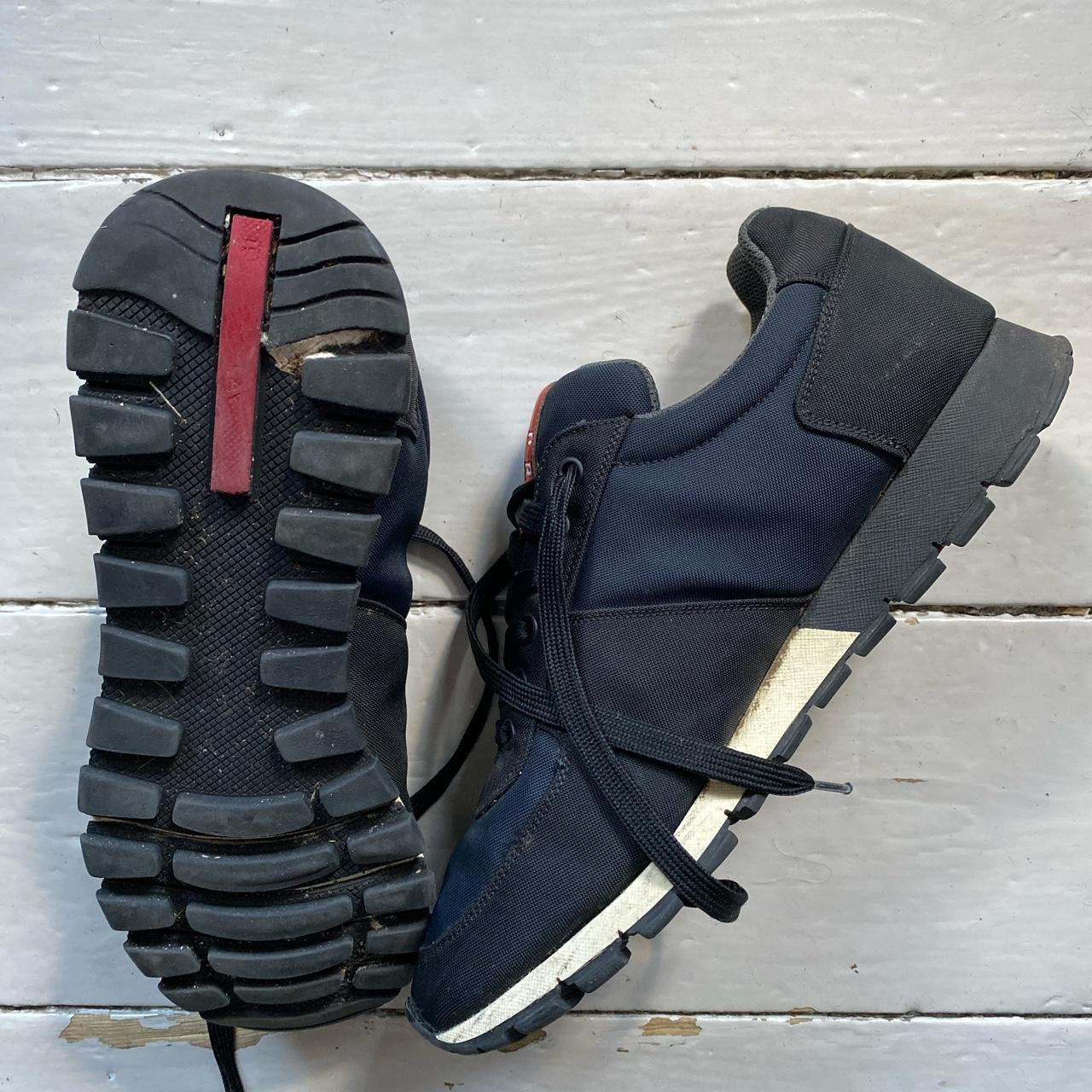 Prada Runners Navy (UK 9)