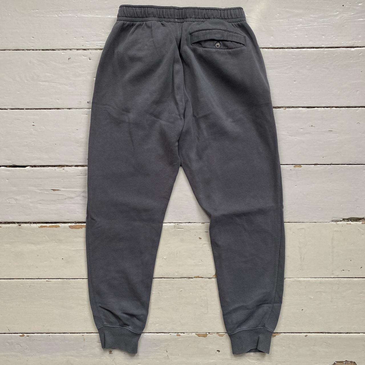 Nike Swoosh Grey Joggers (Small)