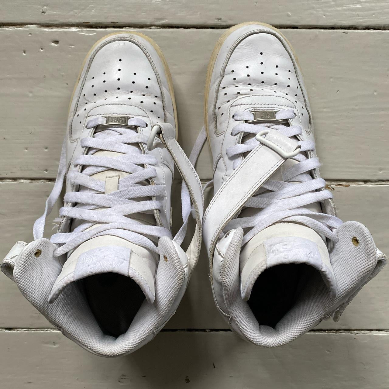 Nike Air Force 1 Mid White (UK 8)