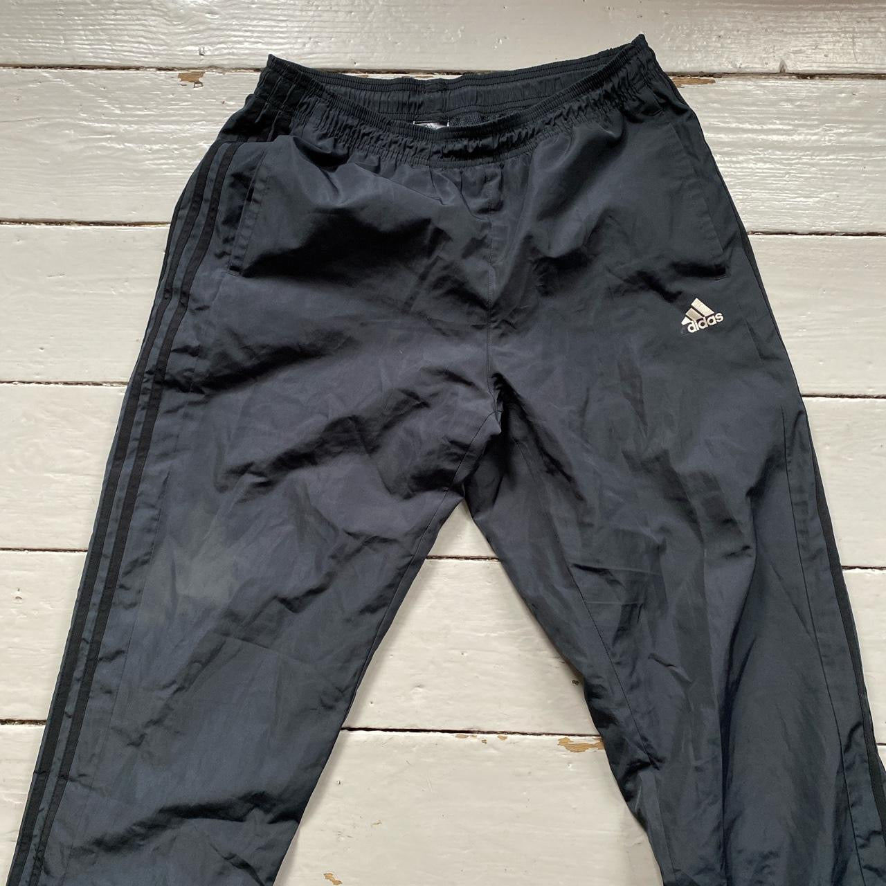 Adidas Grey Shell Bottoms (Large)
