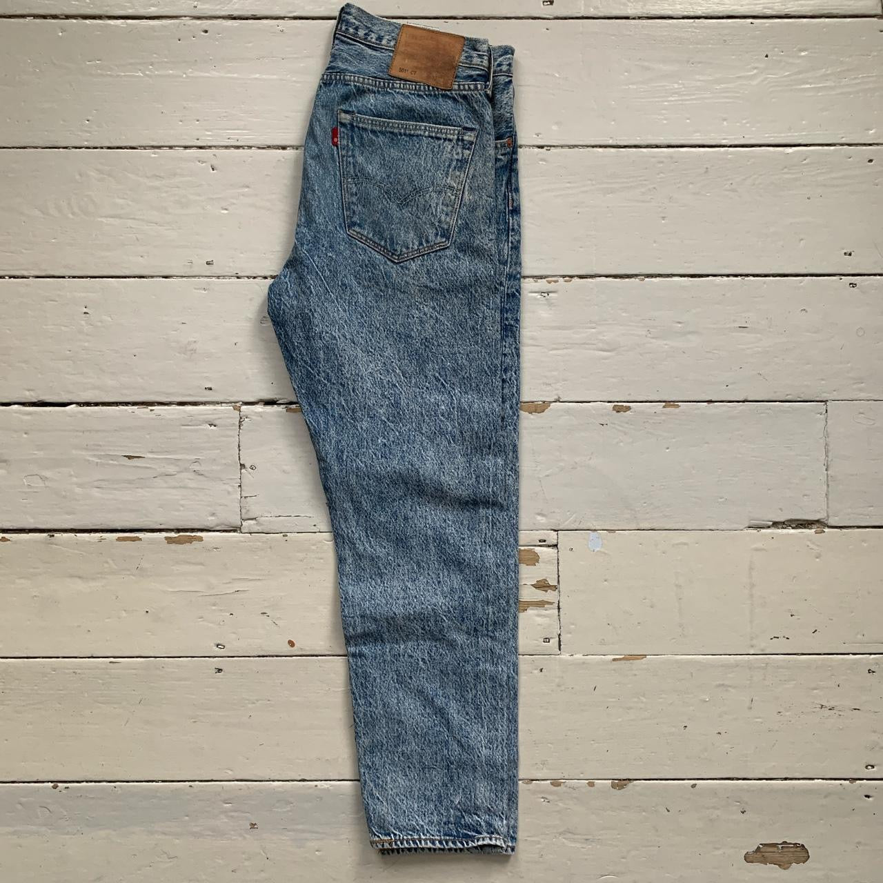 Levis 501 CT Acid Wash Jeans (32/30)