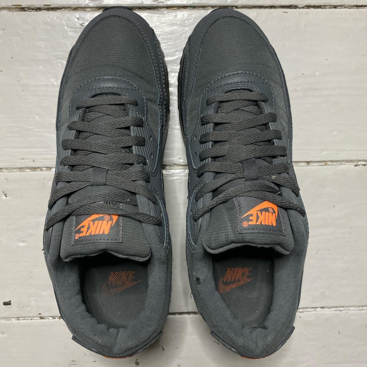 Nike Air Max 90 Grey Orange (UK 10)