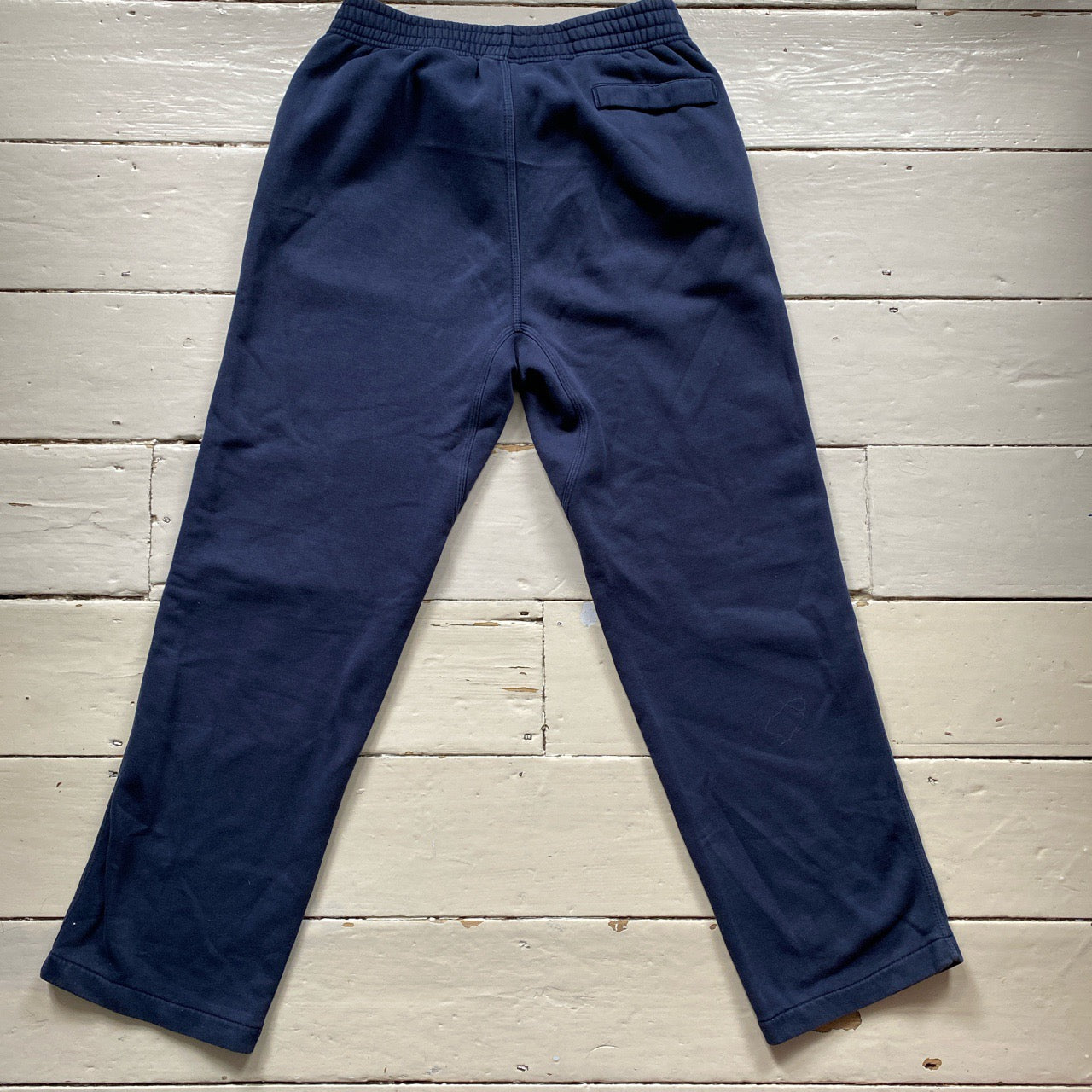 Nike Club Navy Spellout Joggers (Medium)