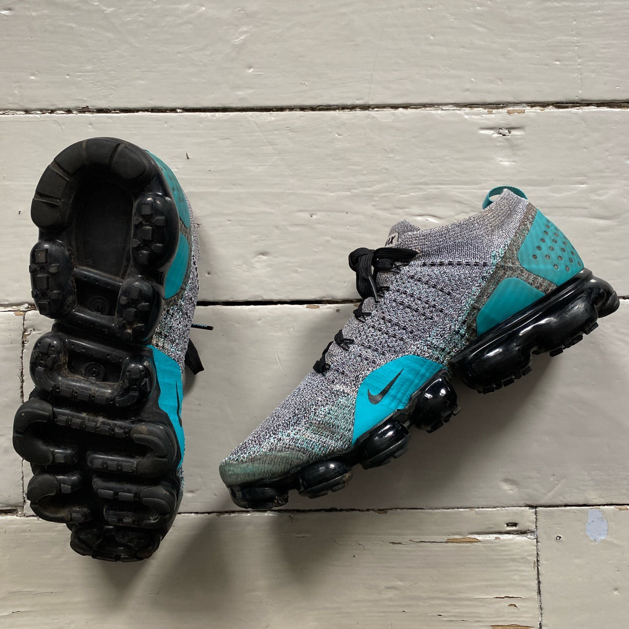 Nike Vapormax 2 Grey & Blue (UK 10.5)