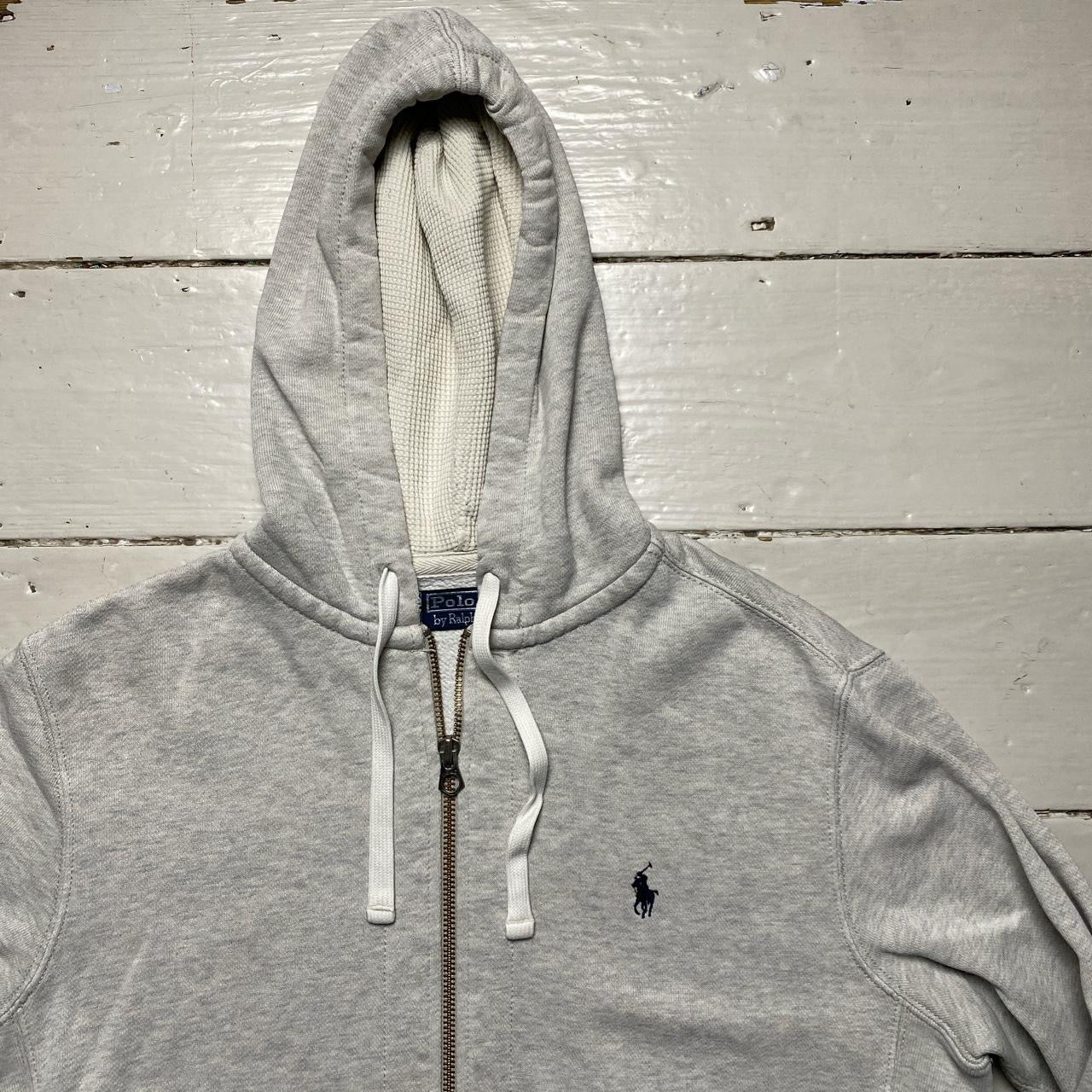 Ralph Lauren Grey Hoodie (Medium)