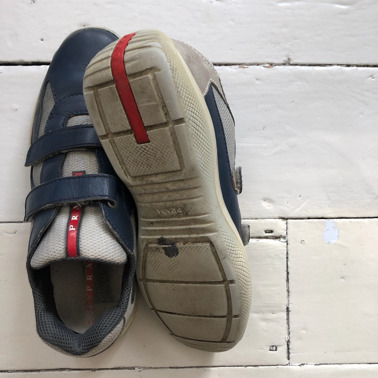 Prada Americas Cup Navy Velcro (UK 9)