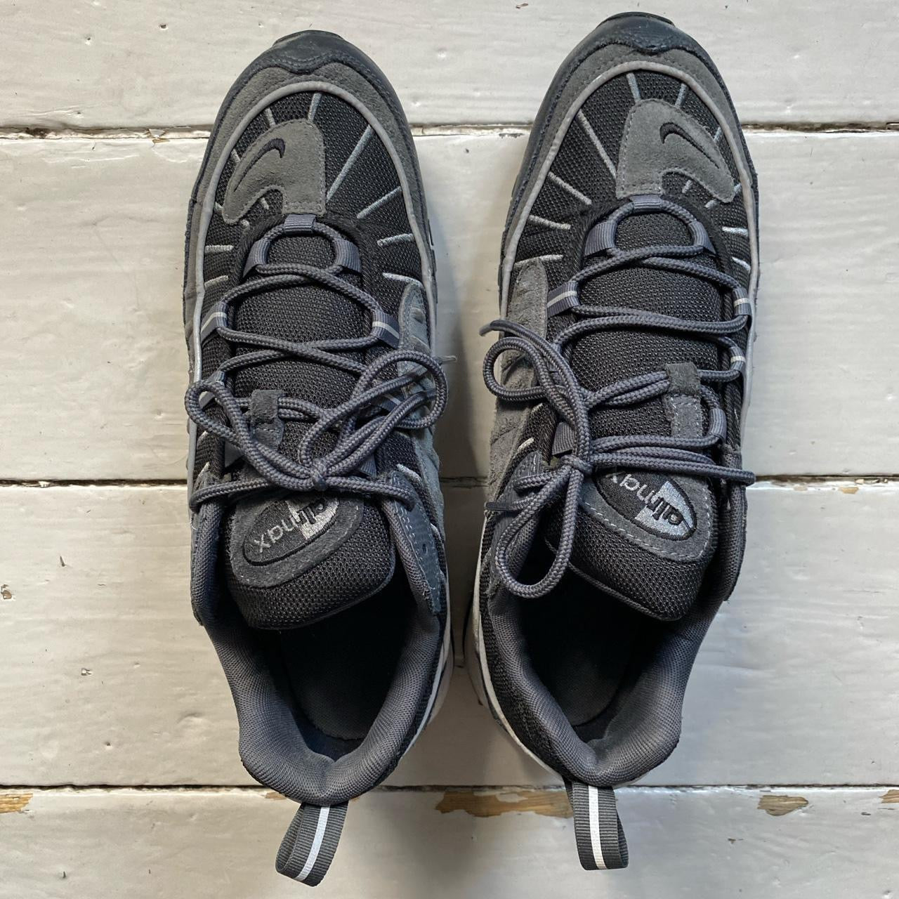 Nike Air Max 98 Black and White (UK 10)