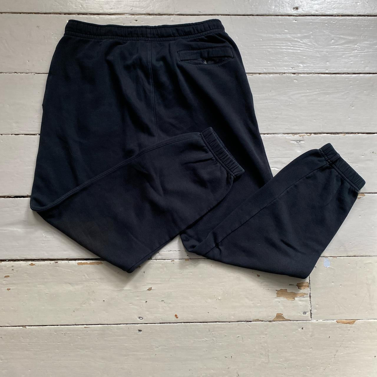 Nike Swoosh Black Joggers (Large)