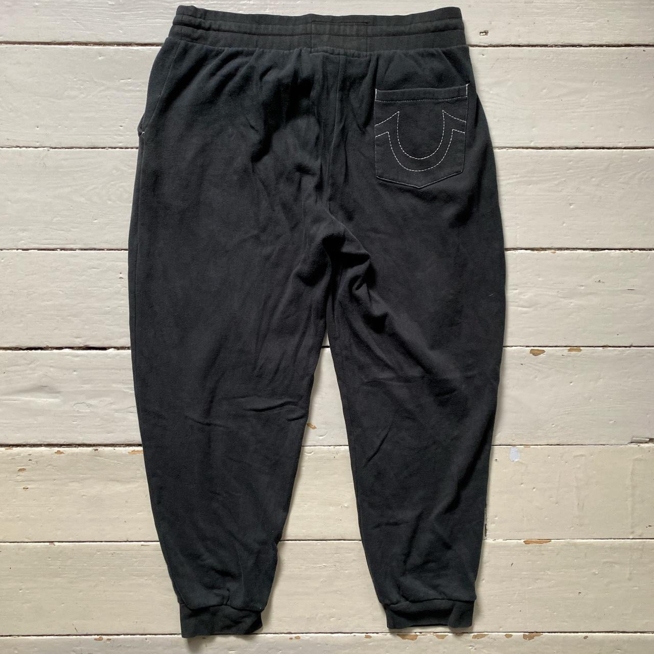 True Religion Black Joggers (Large)