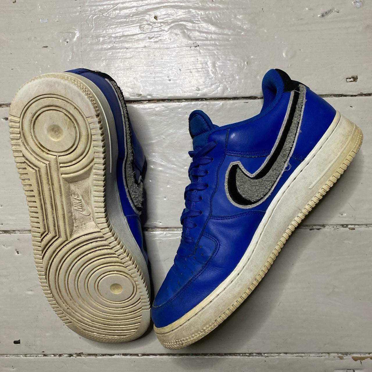 Nike Air Force 1 Blue Towelling (UK 10)