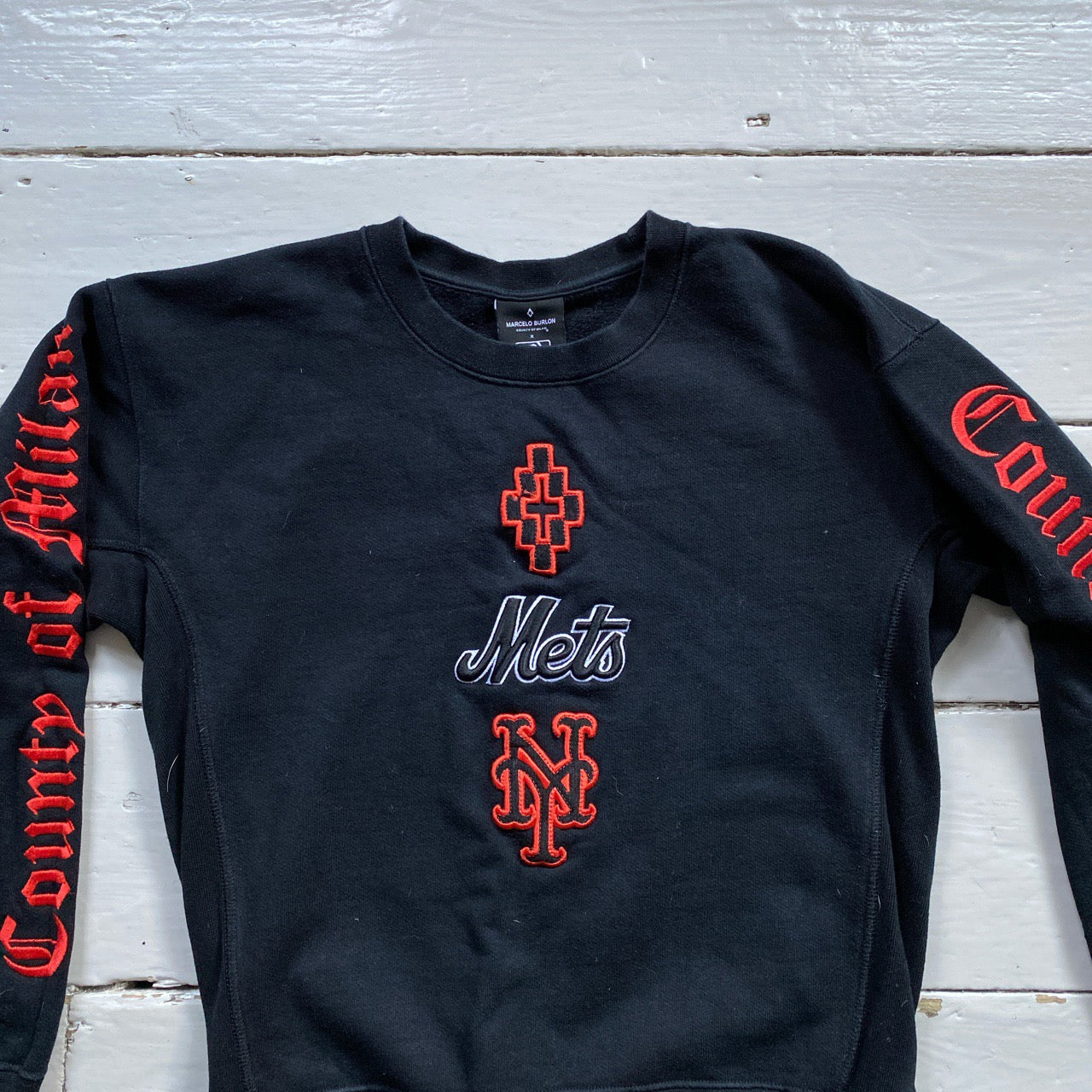 Marcelo Burlon New York Mets MLB Jumper (Medium)