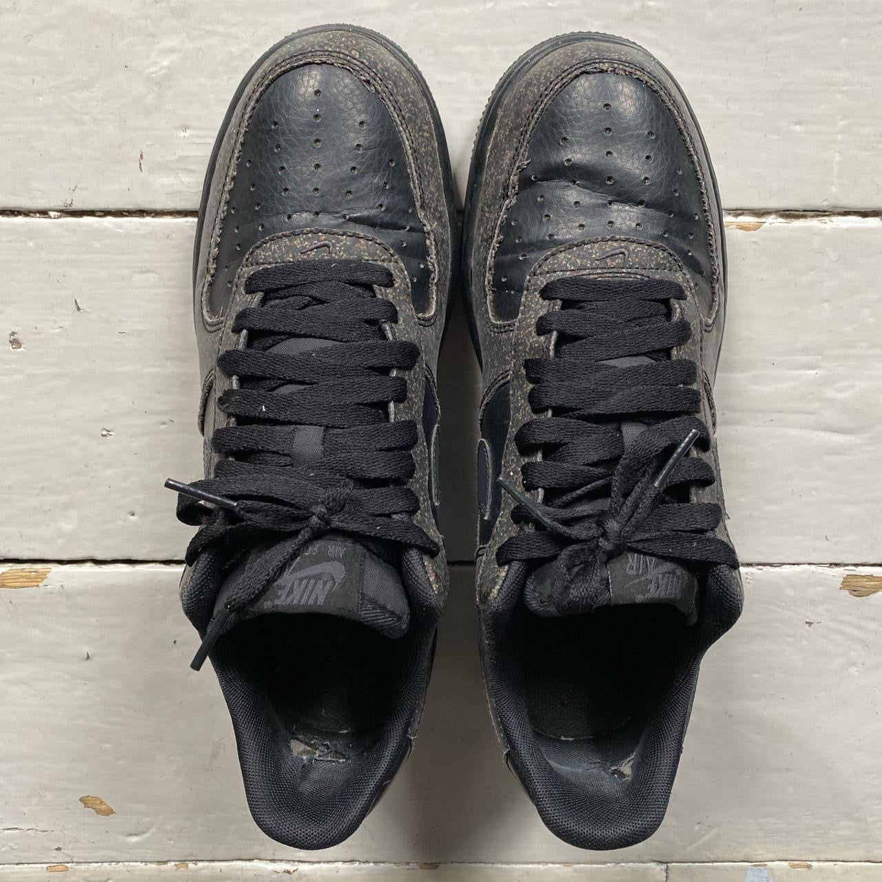 Nike Air Force 1 Black Pixelated (UK 8)