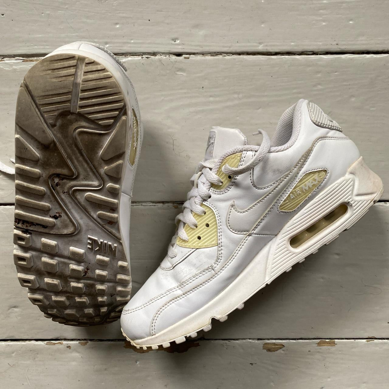 Nike Air Max 90 White (UK 8)
