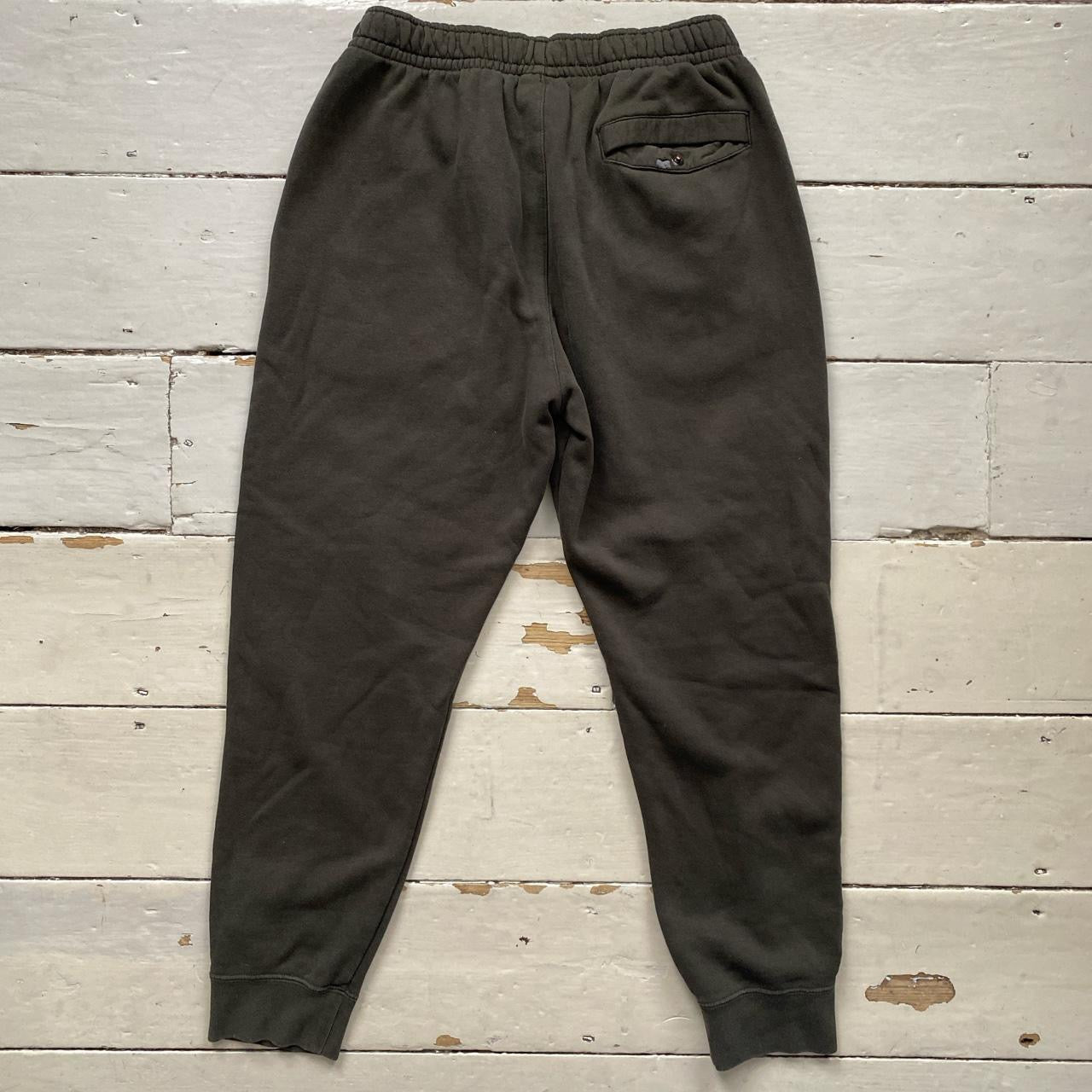 Nike Swoosh Khaki Green Tracksuit (Medium)