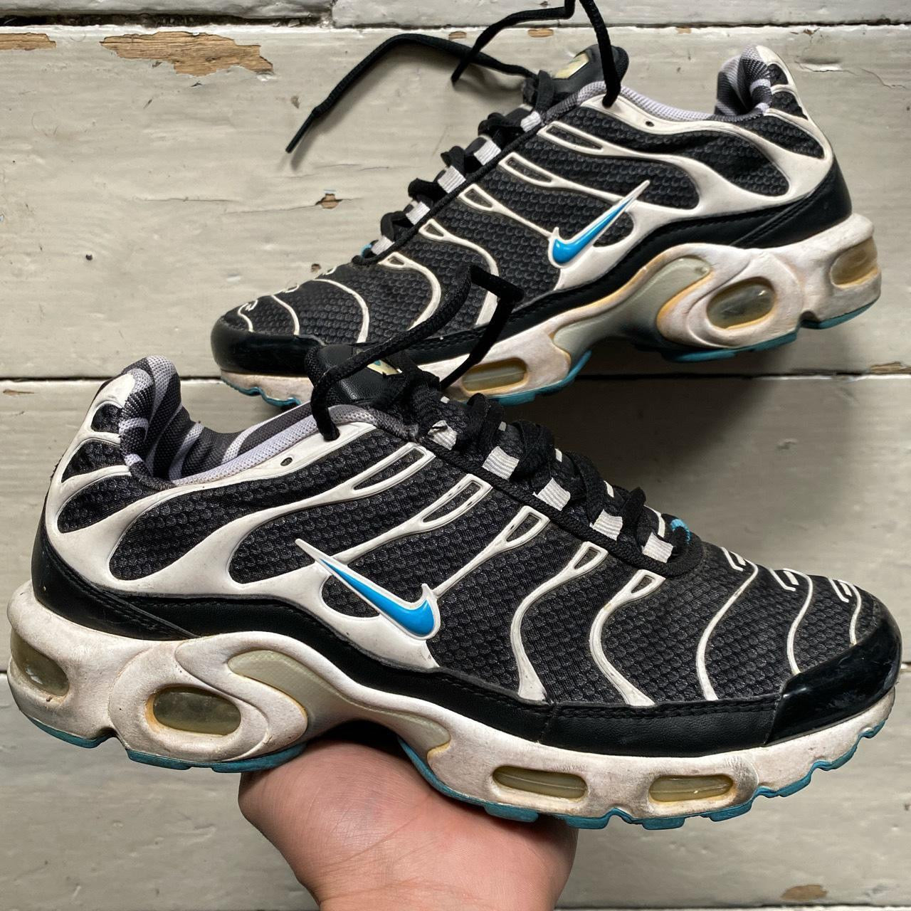 Nike TN Air Max Plus Black Vivid Blue (UK 7)
