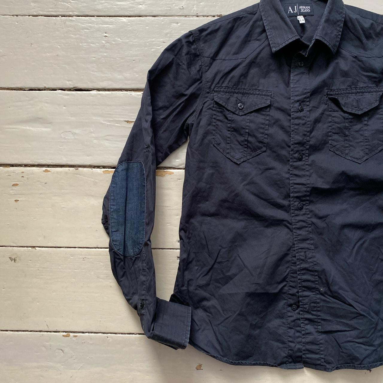 Armani Exchange Dark Navy Shirt (Large)