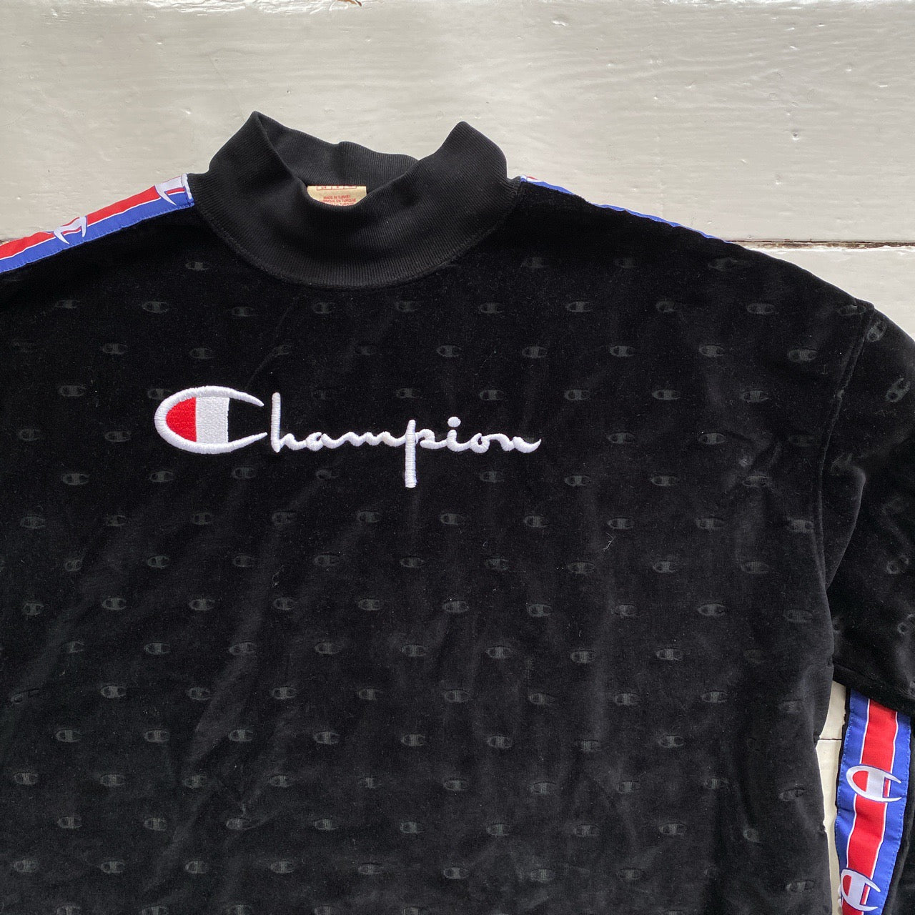 Champion Monogram Velour Jumper (Large)