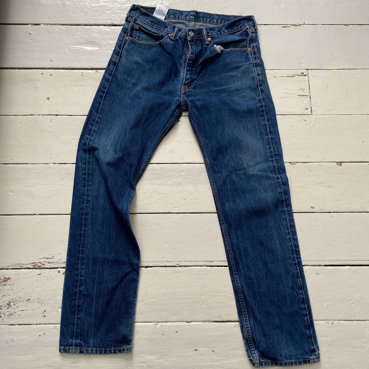 Levis 505 Stonewashed Jeans (34/31)