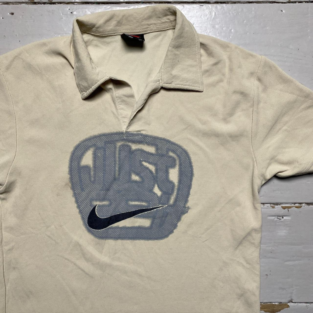 Nike Just Do It Vintage Polo (Womens Small)