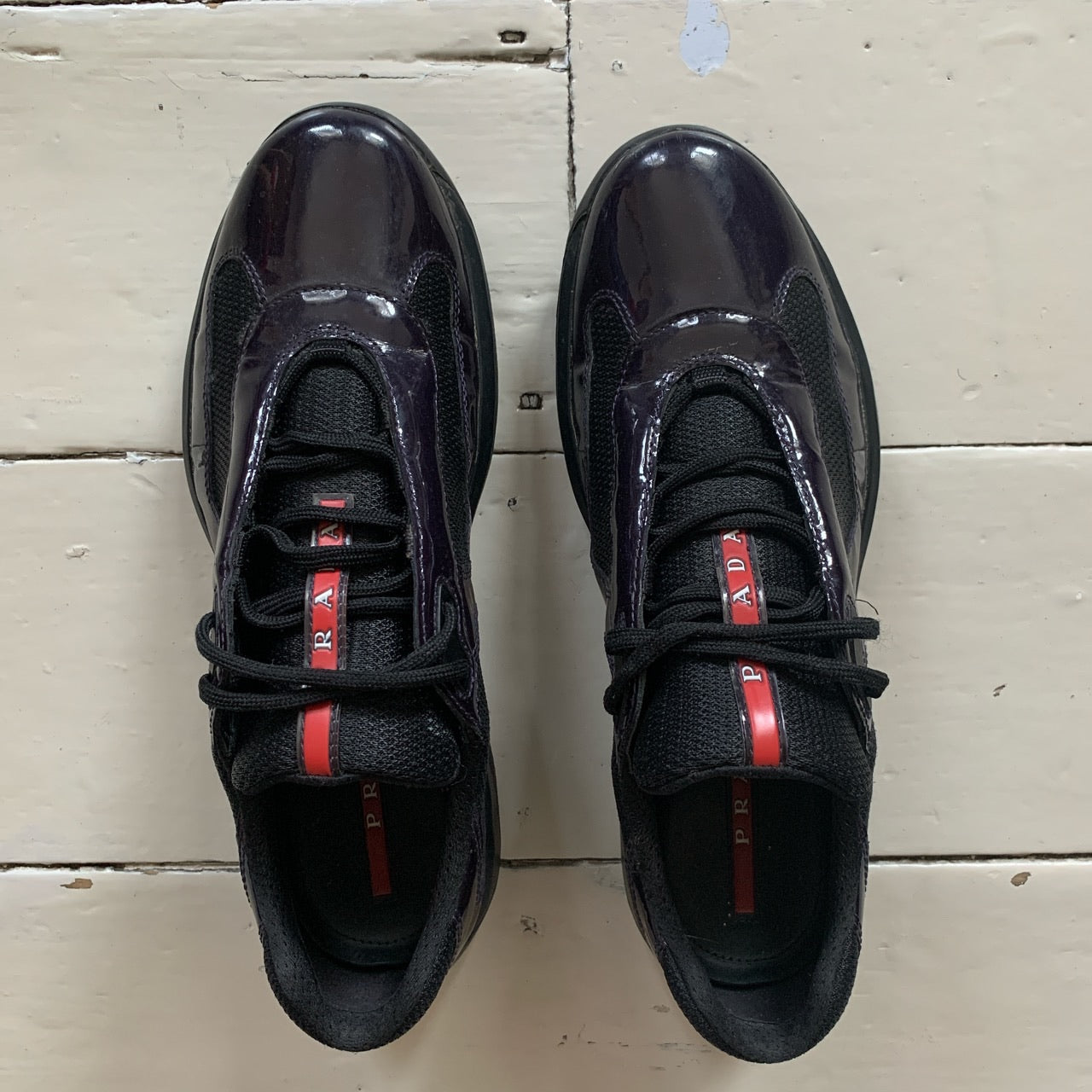Prada Americas Cup Purple Patent (UK 7.5)
