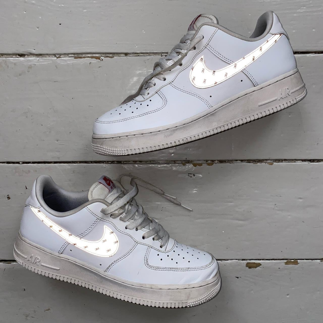 Nike Air Force 1 3M White (UK 8.5)