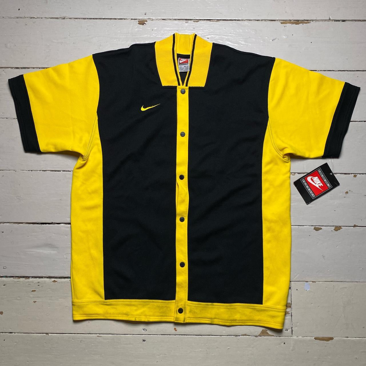 Nike Vintage 90βs Baseball Polo (Large)