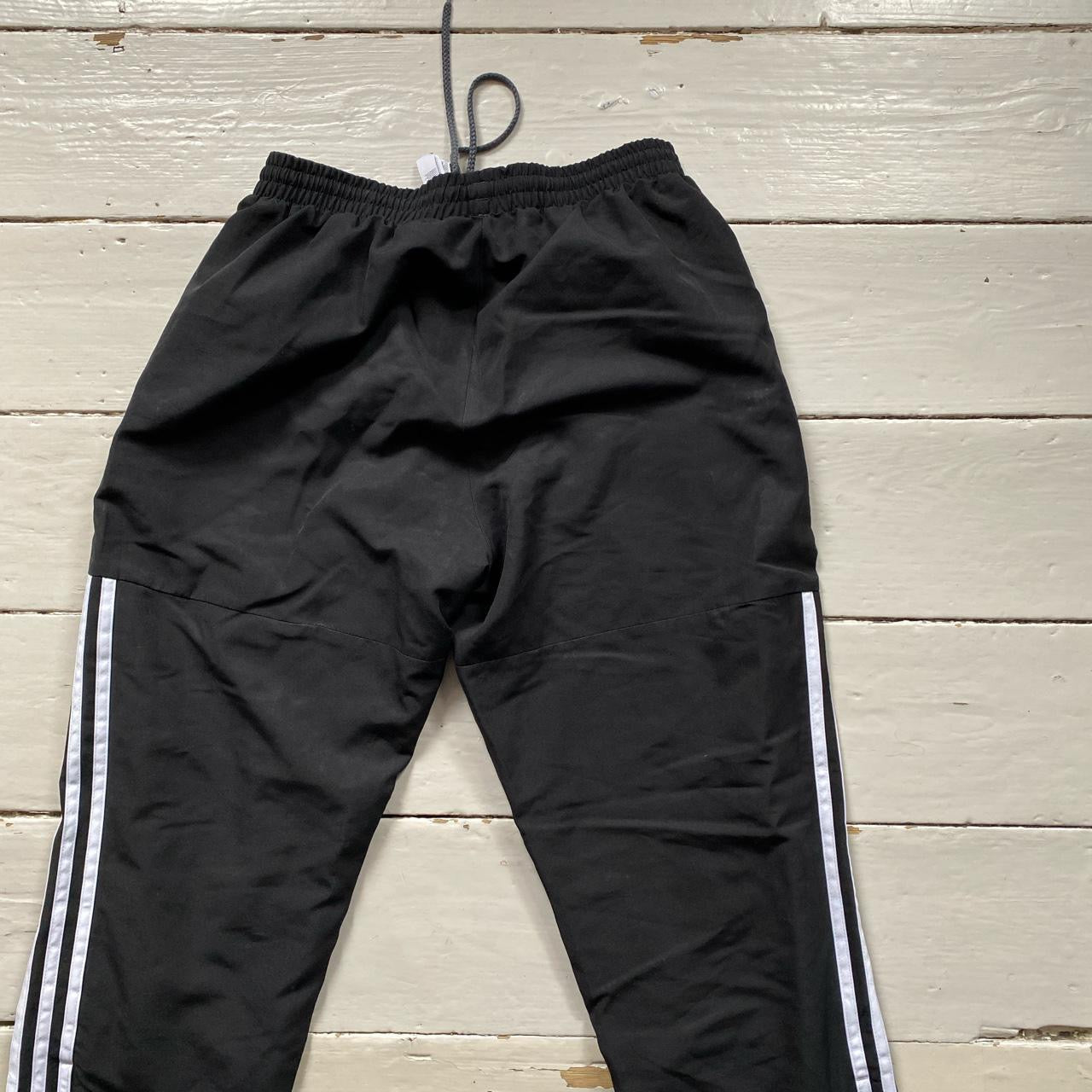 Adidas Black Shell Bottoms (Medium)