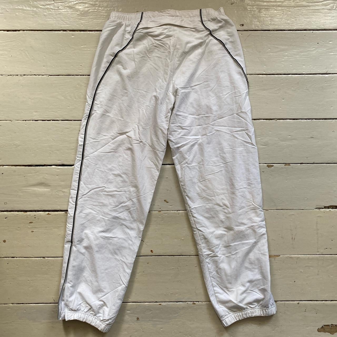 Nike Vintage White Shell Bottoms (Large)
