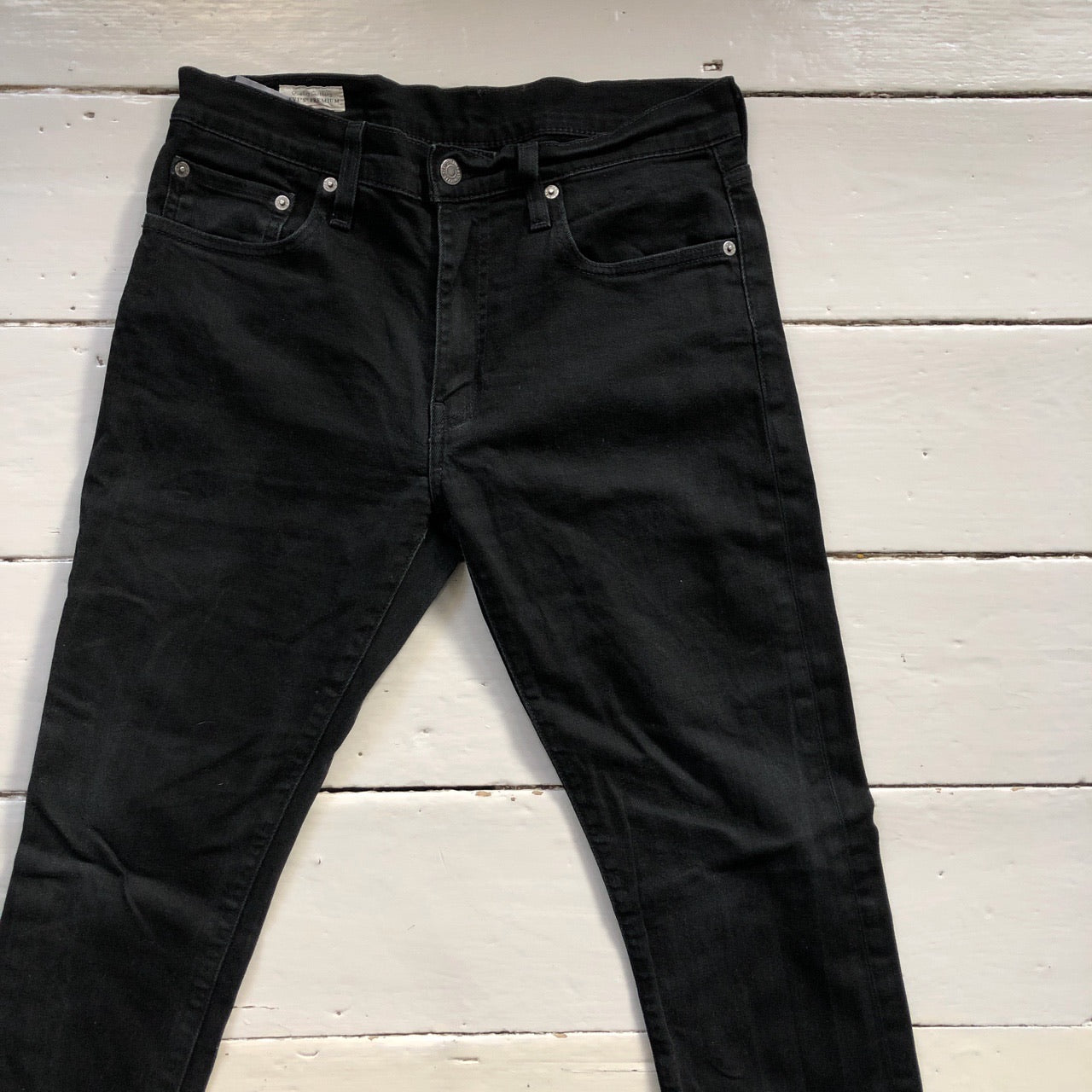 Levis 512 Black Slim Fit Jeans (31/28)