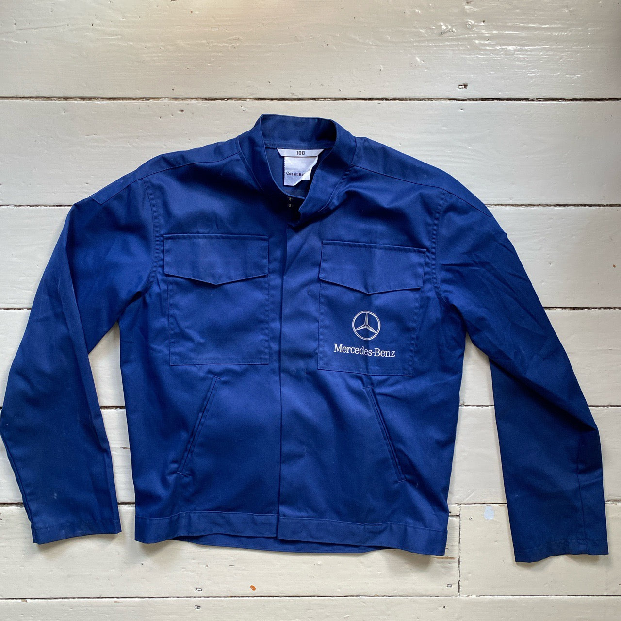 Mercedes Benz Blue Shirt Jacket (Medium)