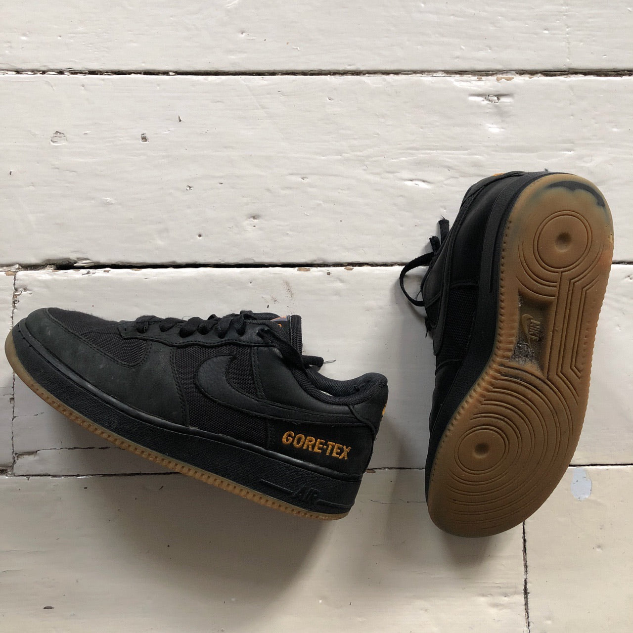 Nike Air Force 1 Goretex Black (UK 6)
