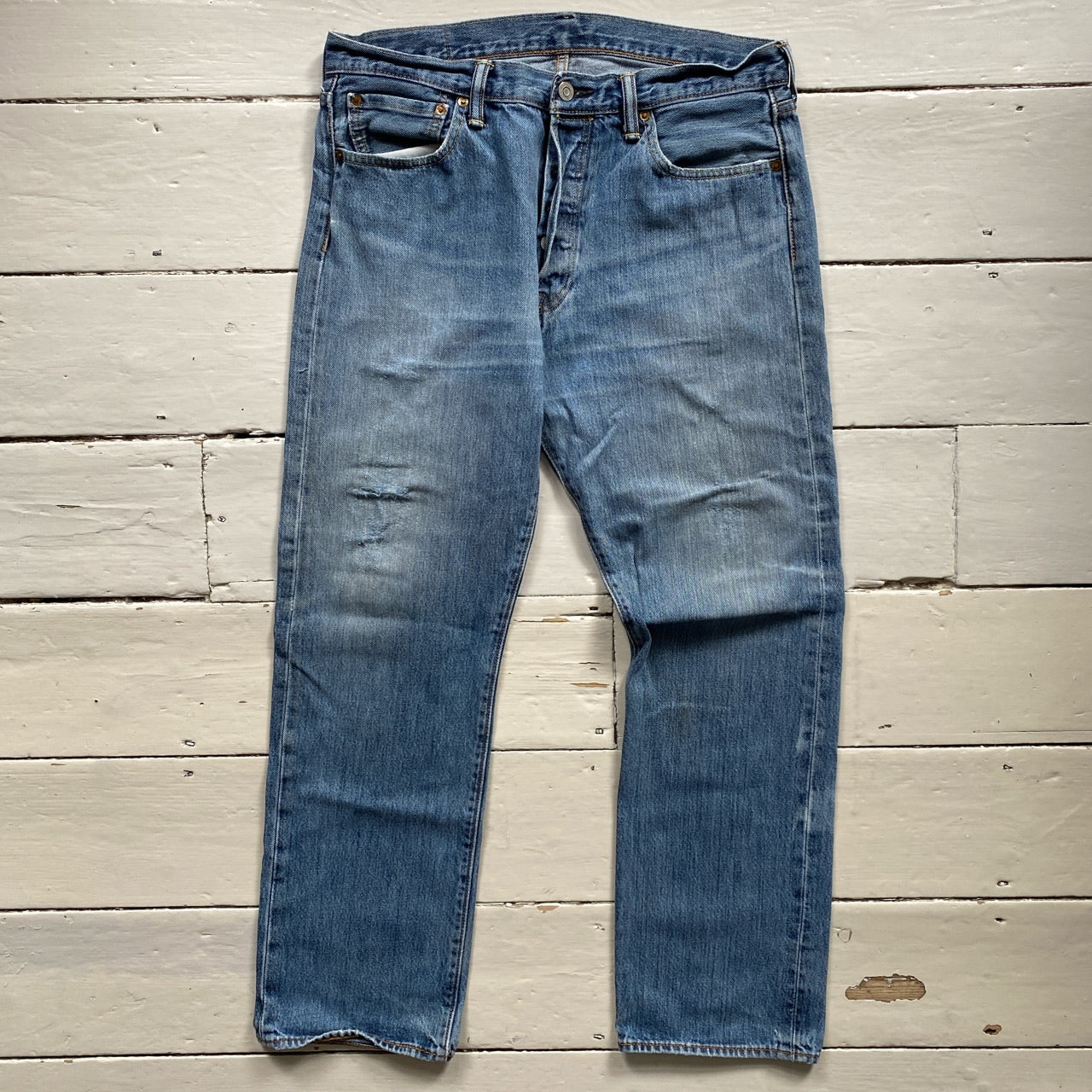 Levis 591 Light Blue Jeans (34/30)
