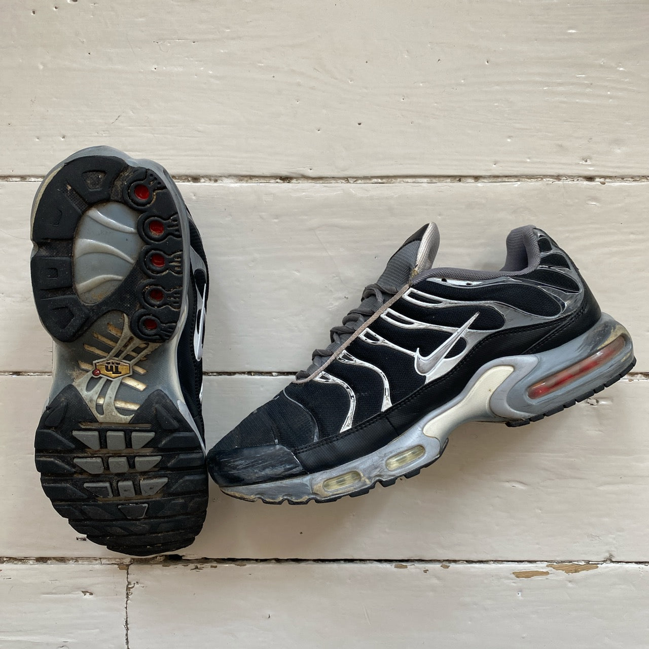 Nike TN Air Max Plus Black Grey White (UK 11)