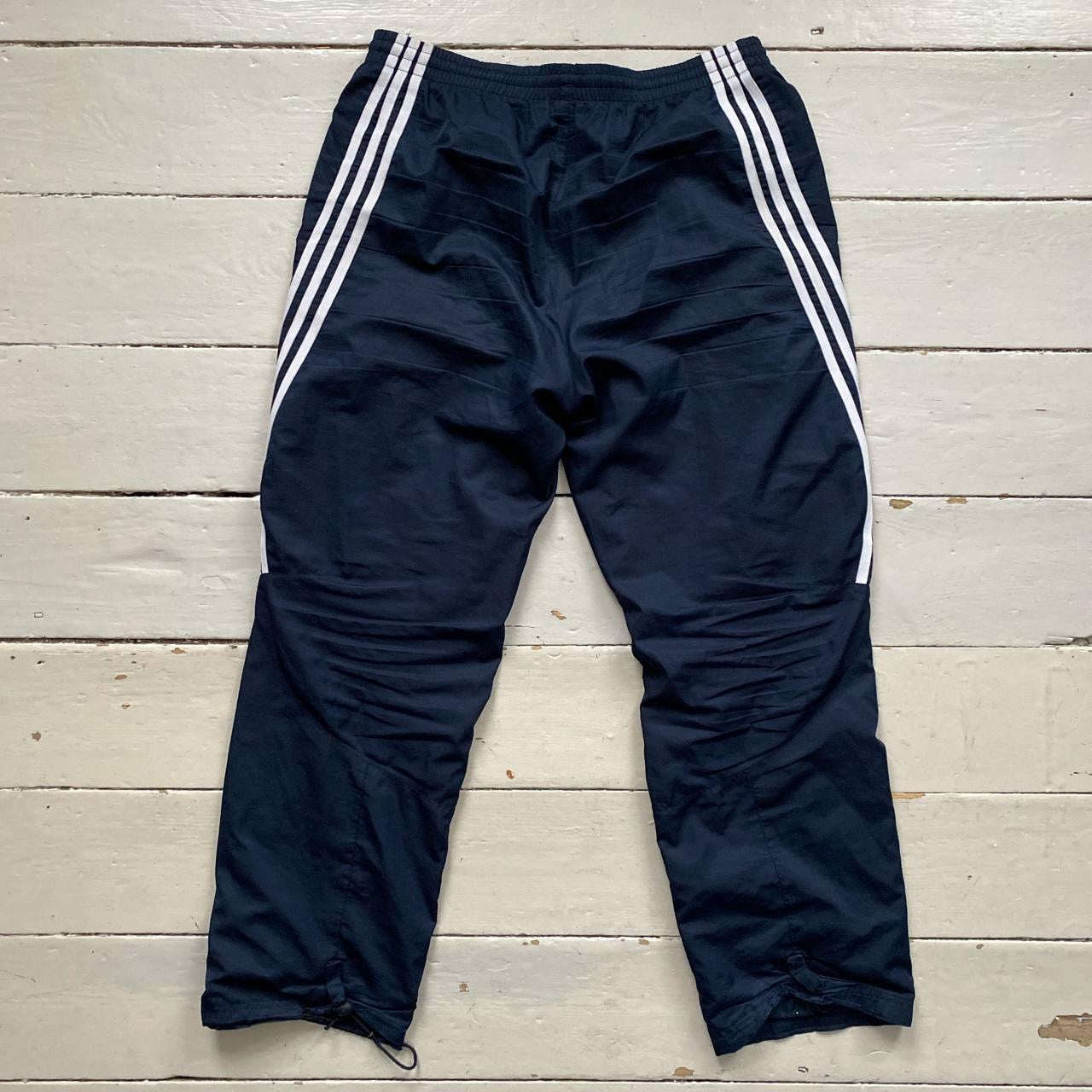 Adidas Navy Shell Bottoms (Large)