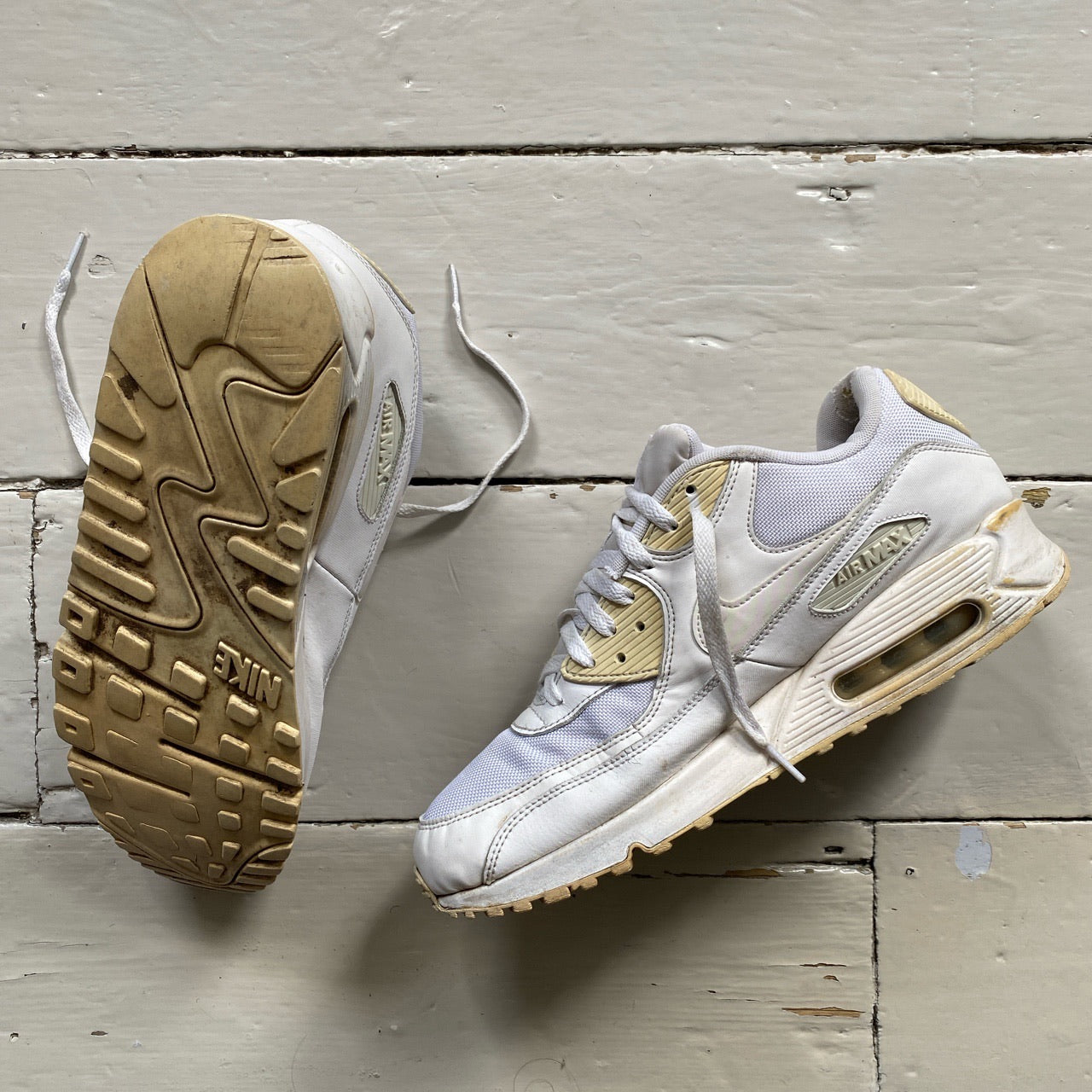 Nike Air Max 90 White (UK 10)
