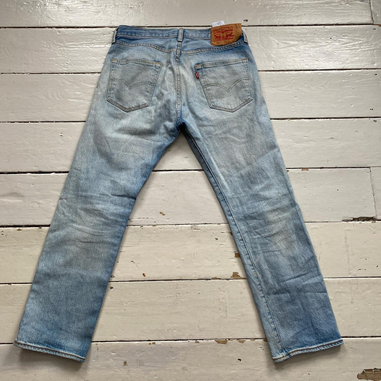 Levis 502 Light Blue Jeans (32/30)