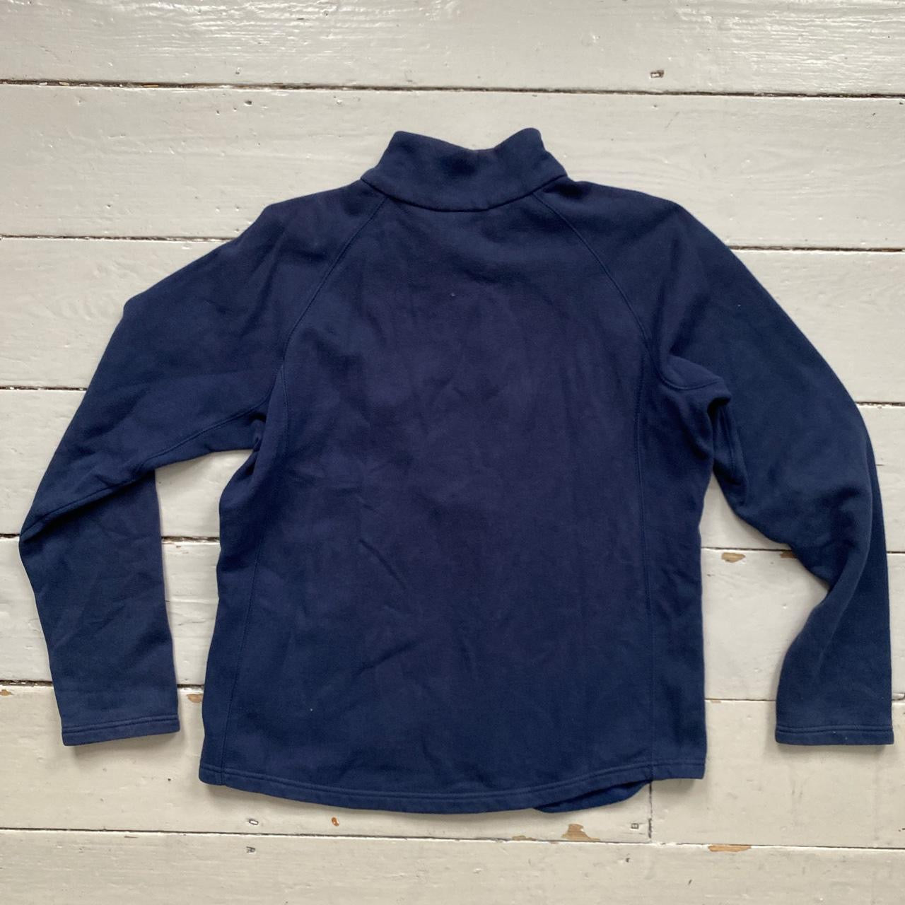 Nike Navy Quarter Zip Jumper (XL)